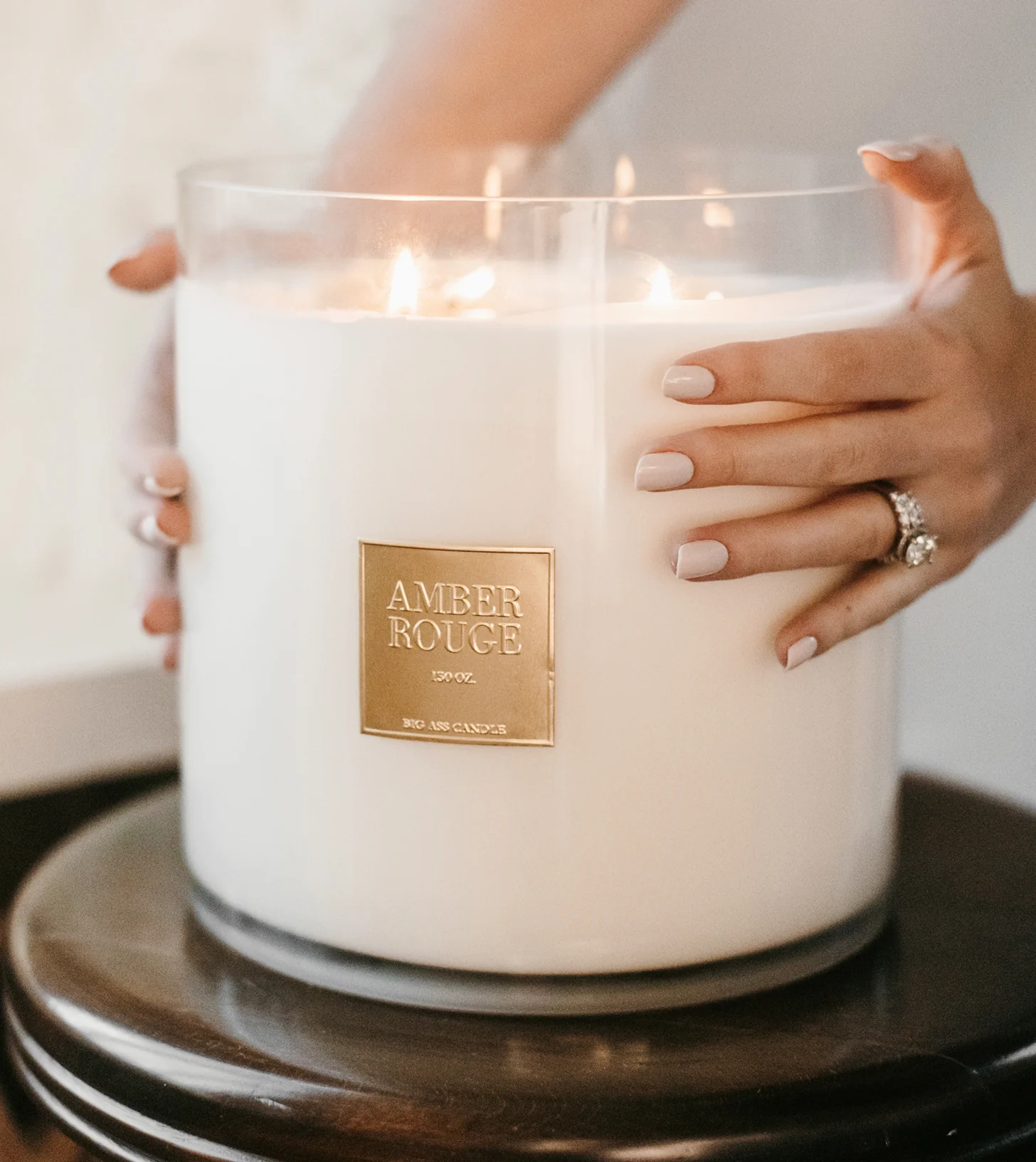 Baby Big Ass Candle - Amber Rouge - 150 oz - Image 4