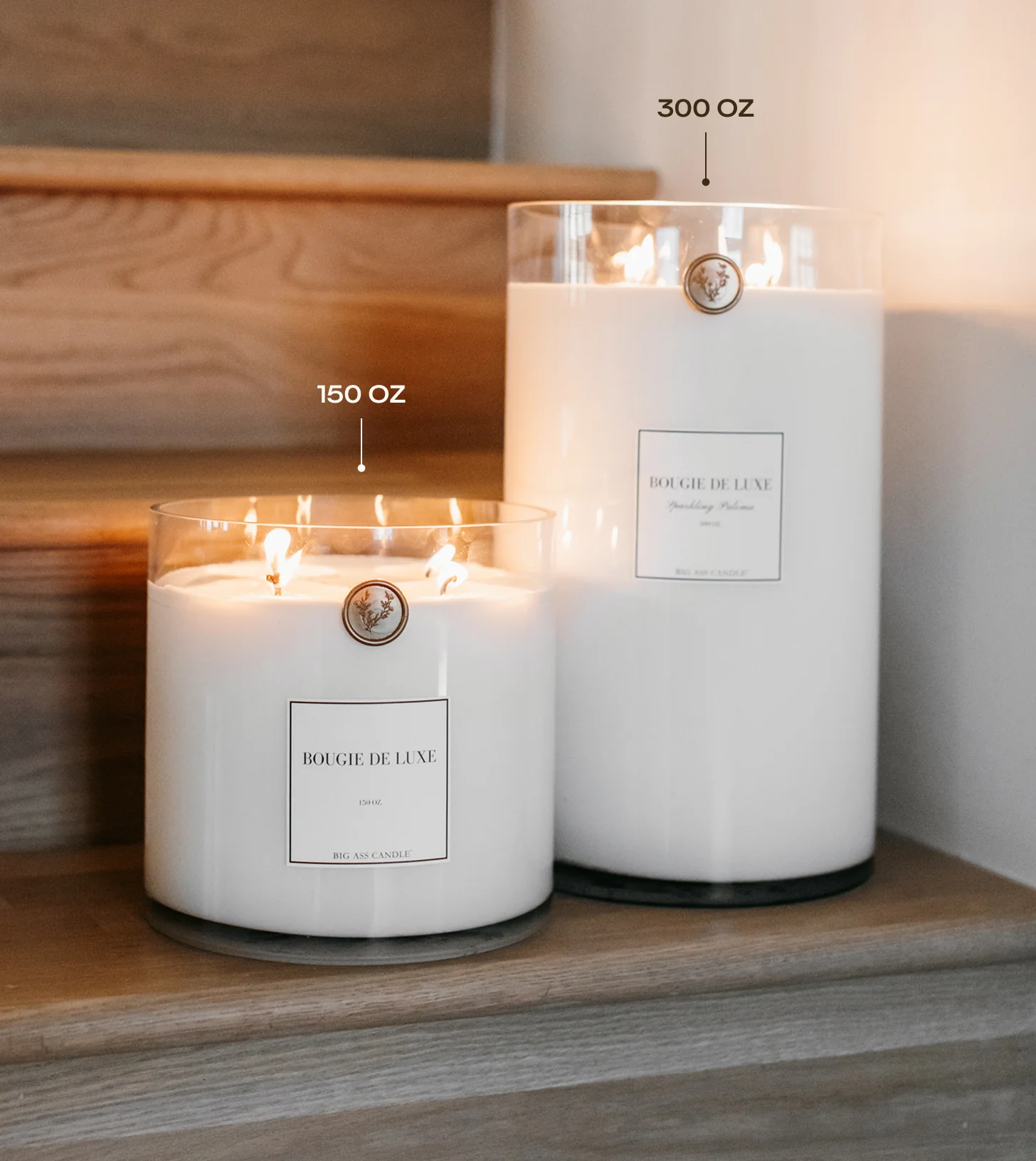 Baby Big Ass Candle - Sea Salt & Orchid - 150 oz - Image 3