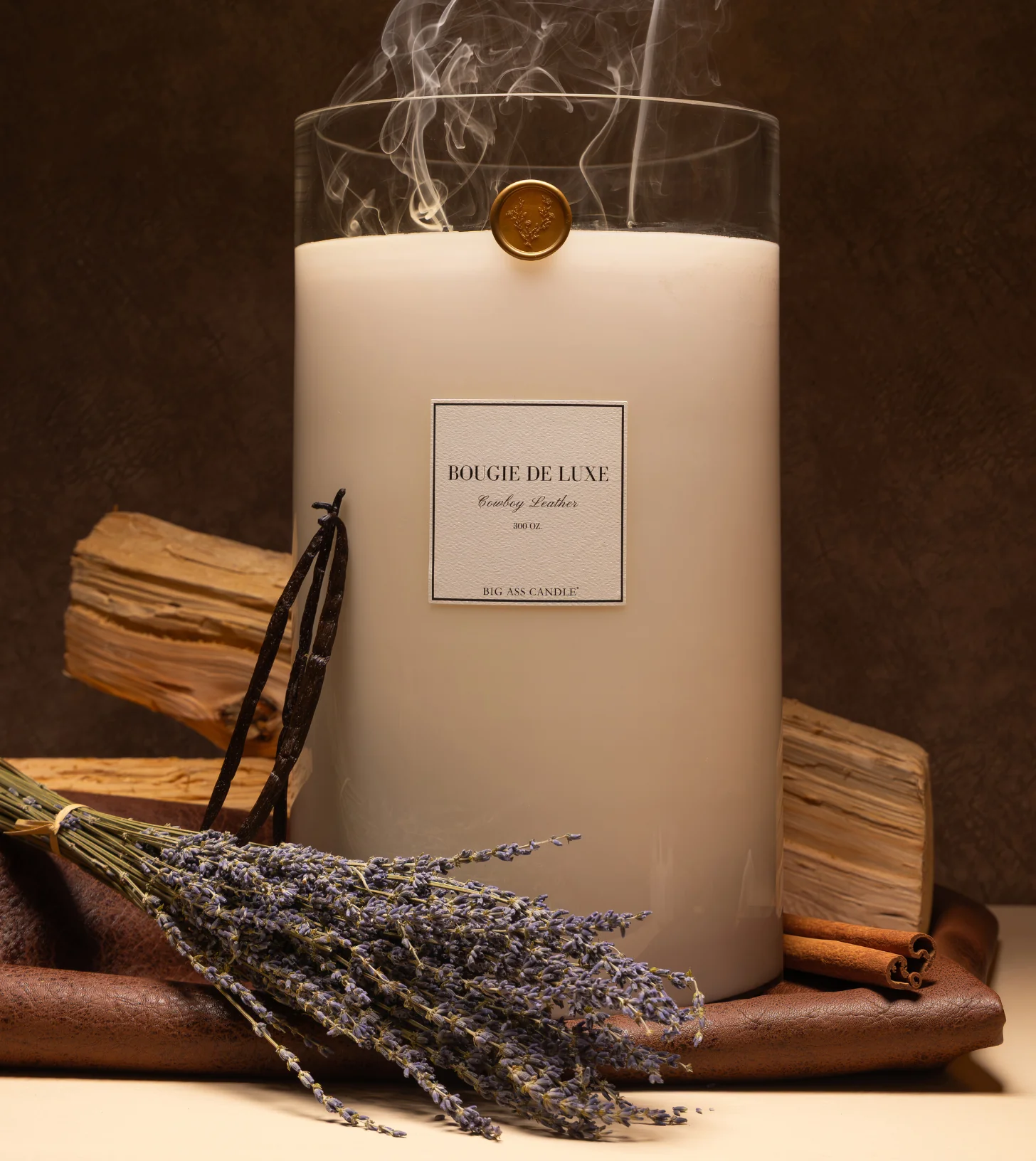 Big Ass Candle - Cowboy Leather - 300 oz - Image 2